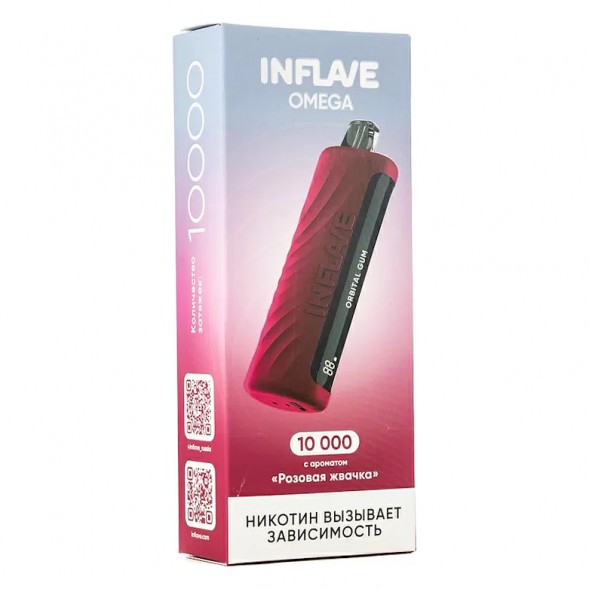 INFLAVE OMEGA - Розовая Жвачка (Orbital Gum, 10000 затяжек) купить в Иркутске