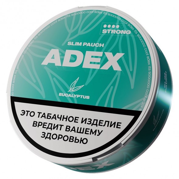 Табак жевательный ADEX STRONG SLIM - Eucalyptus (Эвкалипт) купить в Иркутске