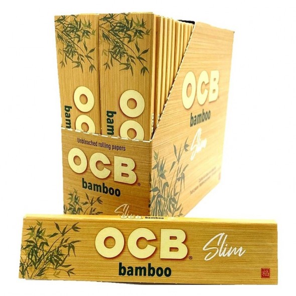 Бумага для самокруток OCB - SLIM Bamboo (32 штуки) купить в Иркутске