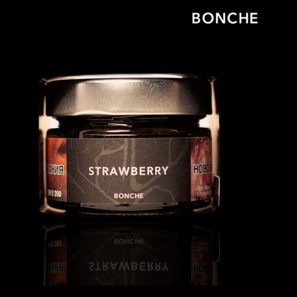 Табак Bonche - Strawberry (Клубника, 120 грамм) купить в Иркутске