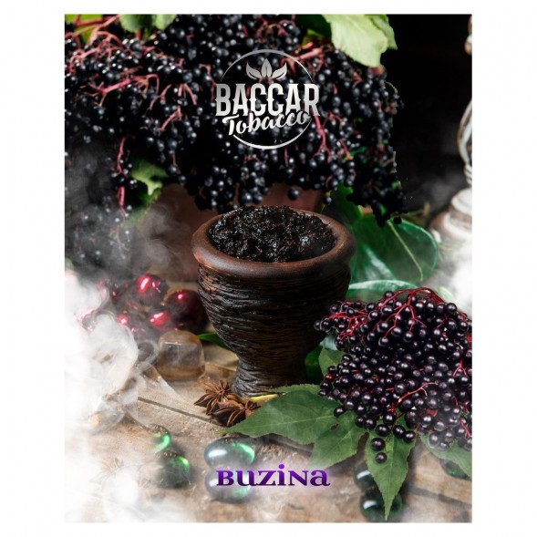 Табак Baccar Tobacco - Buzina (Бузина, 100 грамм) купить в Иркутске