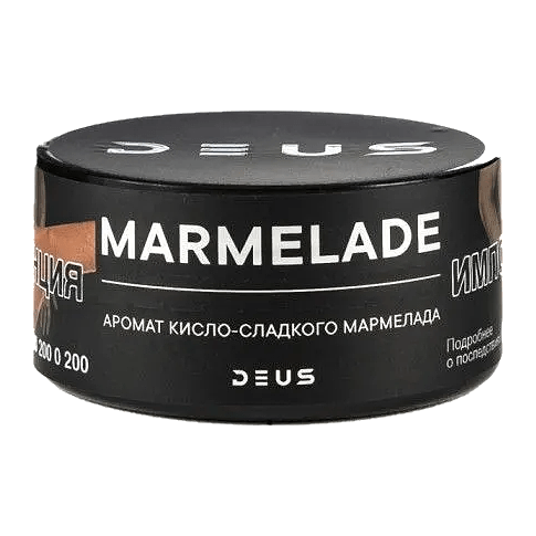 Табак Deus - Marmelade (Кисло-Сладкий Мармелад, 30 грамм) купить в Иркутске