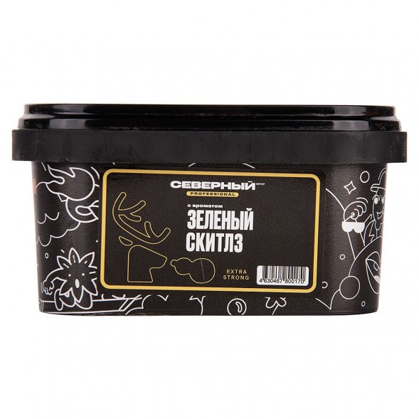 Табак Северный Professional - Зелёный Скитлз (200 грамм) купить в Иркутске