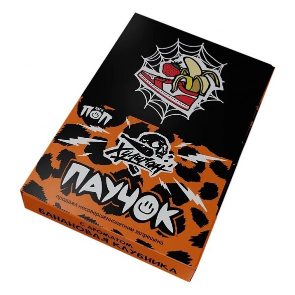Табак Хулиган - Паучок (Банановая Клубника, 25 грамм) купить в Иркутске