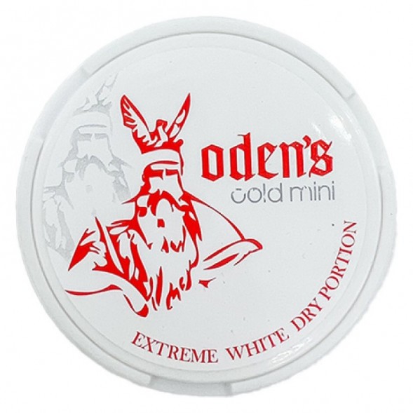 Табак жевательный ODENS - Cold Extreme White Dry Mini (9 грамм, Швеция) купить в Иркутске