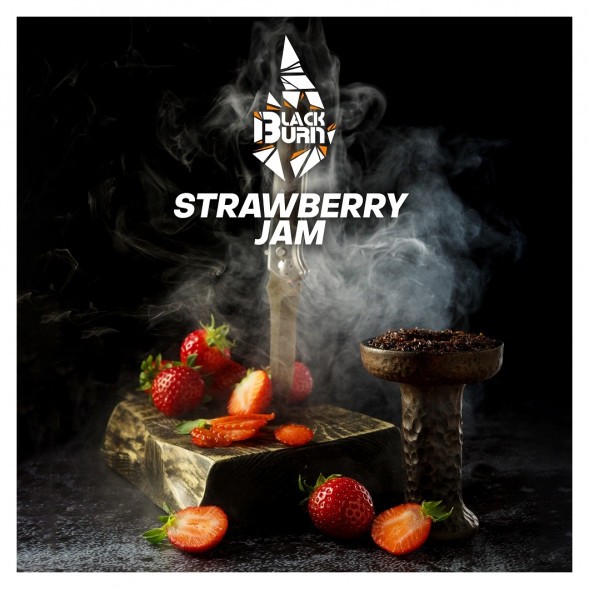 Табак BlackBurn - Strawberry Jam (Клубничное Варенье, 25 грамм) купить в Иркутске