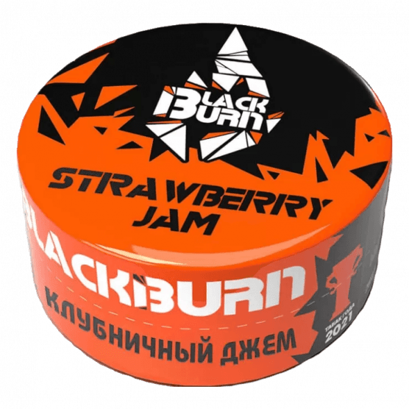 Табак BlackBurn - Strawberry Jam (Клубничное Варенье, 25 грамм) купить в Иркутске