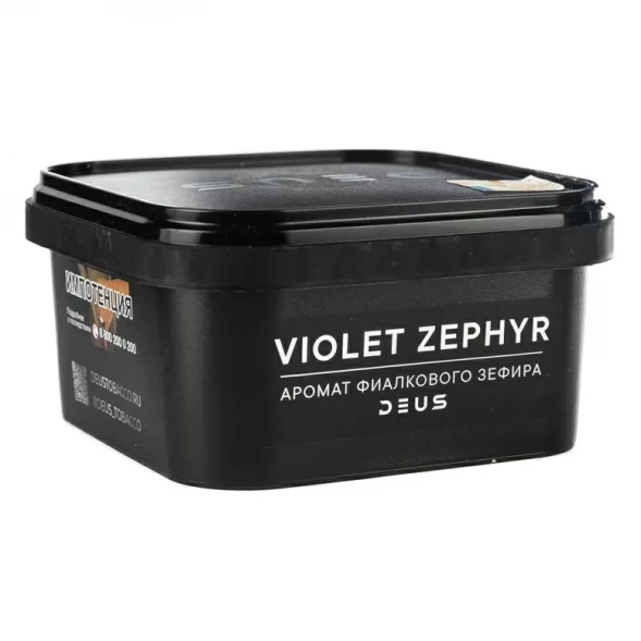 Табак Deus - Violet Zephyr (Фиалковый Зефир, 250 грамм) купить в Иркутске