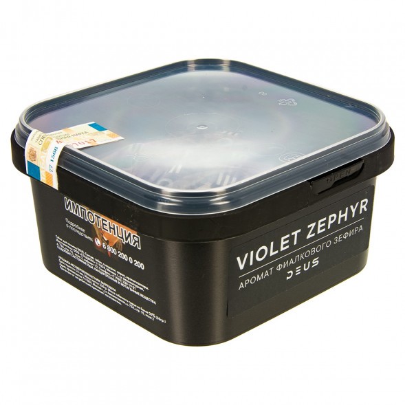 Табак Deus - Violet Zephyr (Фиалковый Зефир, 250 грамм) купить в Иркутске