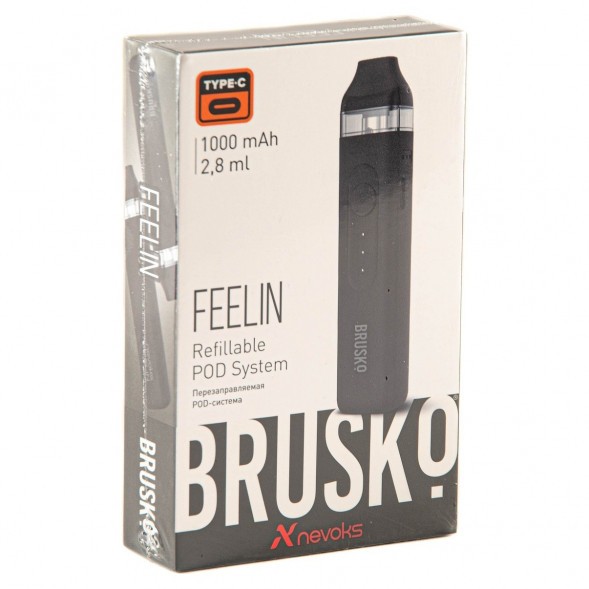 Электронная сигарета Brusko - Feelin (Чёрный) купить в Иркутске