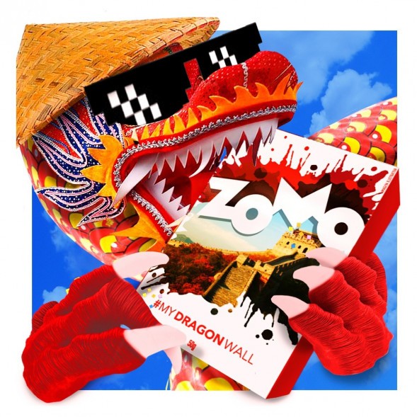Табак Zomo - Dragon Wall (Драгон Волл, 50 грамм) купить в Иркутске