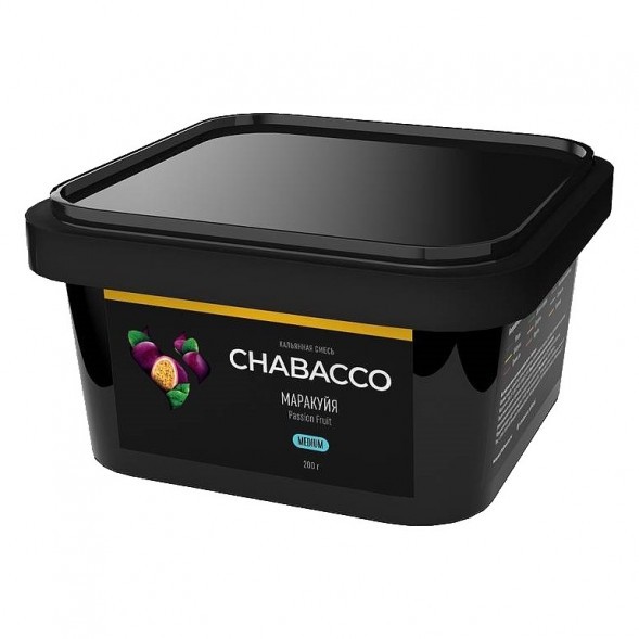 Смесь Chabacco MEDIUM - Passion Fruit (Маракуйя, 200 грамм) купить в Иркутске