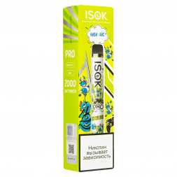 ISOK PRO - Киви Айс (Kiwi Ice, 2000 затяжек)