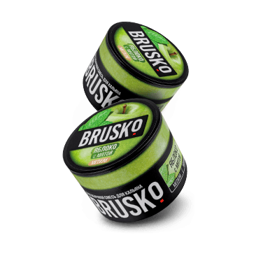 Смесь Brusko Medium - Яблоко с Мятой (50 грамм) купить в Иркутске
