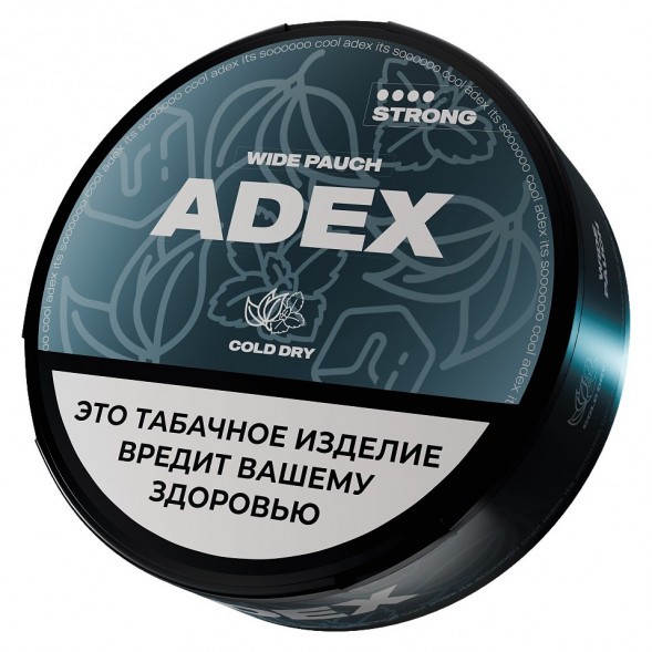 Табак жевательный ADEX STRONG WIDE - Cold Dry купить в Иркутске