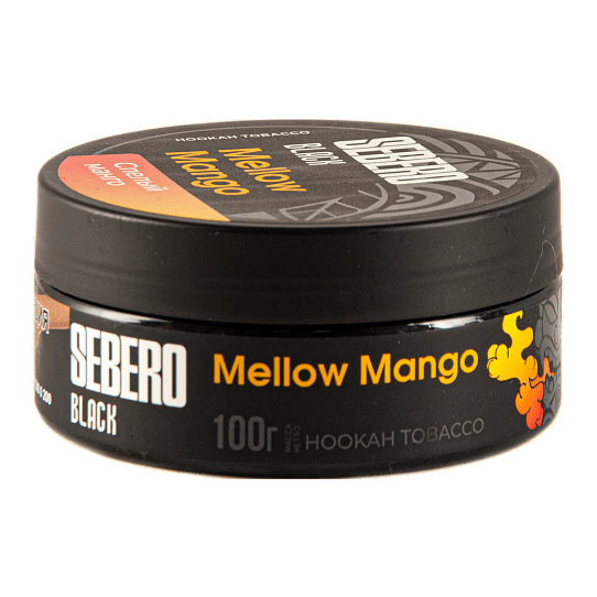 Табак Sebero Black - Mellow Mango (Спелый Манго, 100 грамм) купить в Иркутске