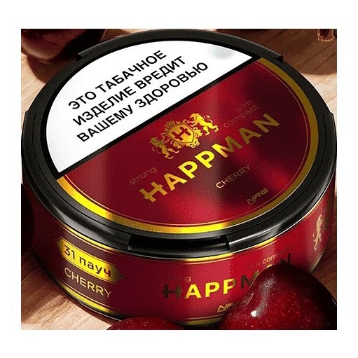 Табак жевательный HAPPMAN - Вишня купить в Иркутске