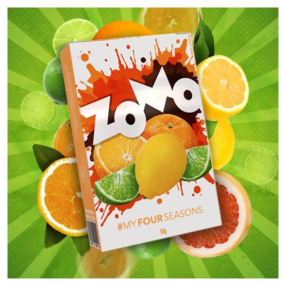 Табак Zomo - Four Seasons (Фор Сизонс, 50 грамм) купить в Иркутске
