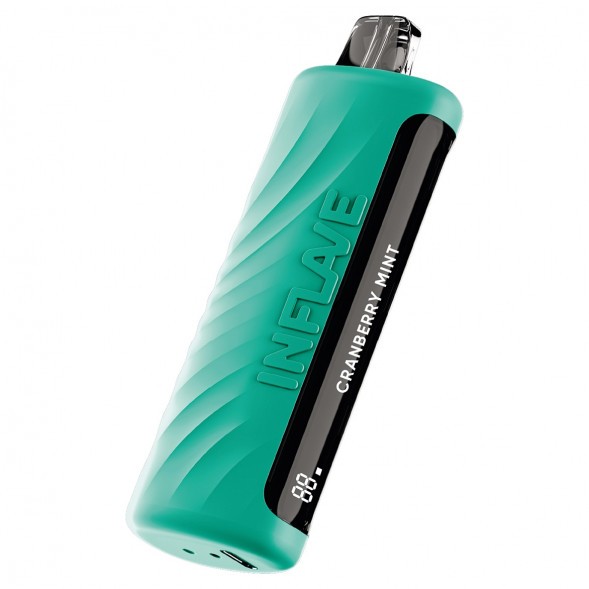 INFLAVE OMEGA - Клюква Мята (Cranberry Mint, 10000 затяжек) купить в Иркутске