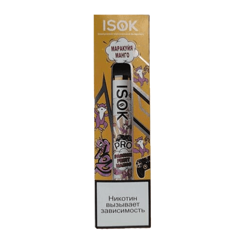 ISOK PRO - Маракуйя Манго (Passion Fruit Mango, 2000 затяжек) купить в Иркутске