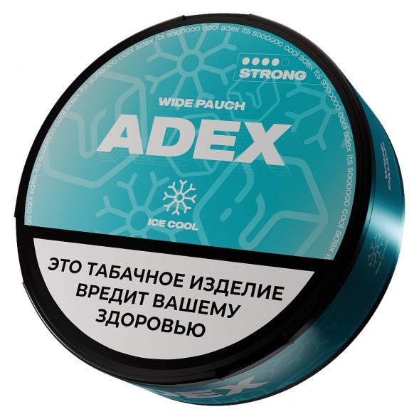 Табак жевательный ADEX STRONG WIDE - Ice Cool купить в Иркутске