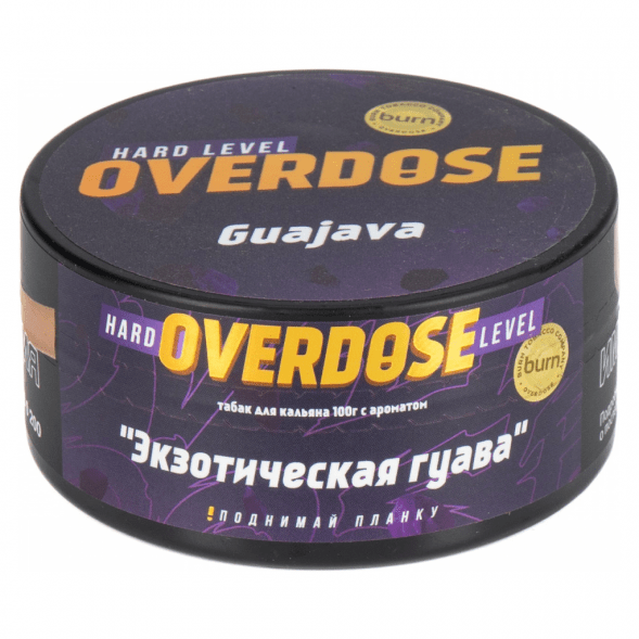 Табак Overdose - Guajava (Экзотическая Гуава, 100 грамм) купить в Иркутске