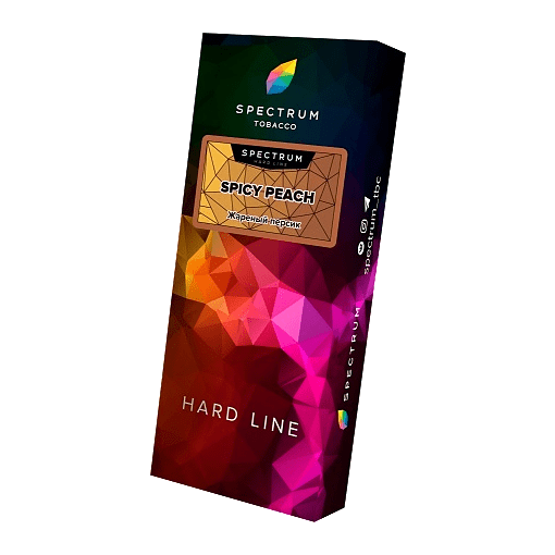 Табак Spectrum Hard - Spicy Peach (Жареный Персик, 100 грамм) купить в Иркутске