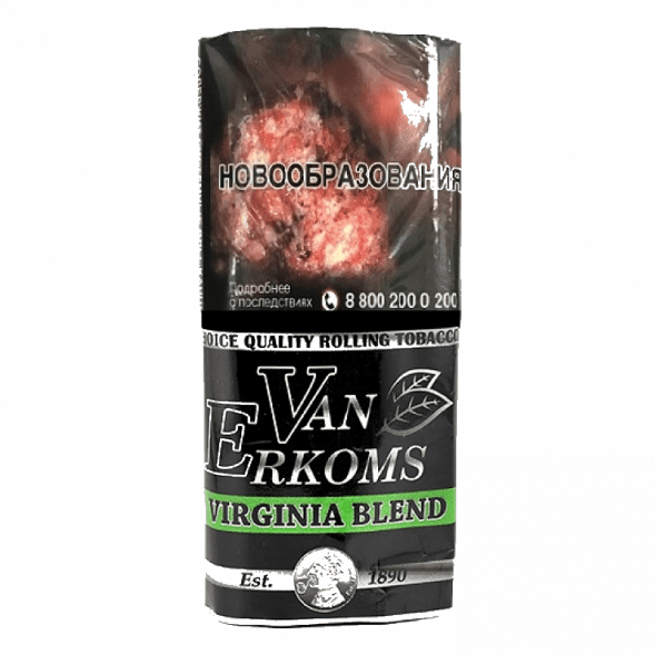 Табак сигаретный Van Erkoms - Virginia Blend (40 грамм) купить в Иркутске