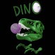 Табак Хулиган Hard - DINO (Мятная Жвачка, 200 грамм) купить в Иркутске