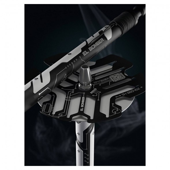 Кальян El Bomber - Sansara Cyber White (Линейка &quot;Designs&quot;, Без Колбы) купить в Иркутске