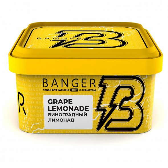 Табак Banger - Grape Lemonade (Виноградный Лимонад, 200 грамм) купить в Иркутске