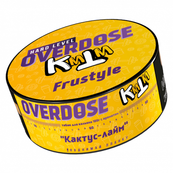 Табак Overdose - Frustyle (Кактус-Лайм, 100 грамм) купить в Иркутске