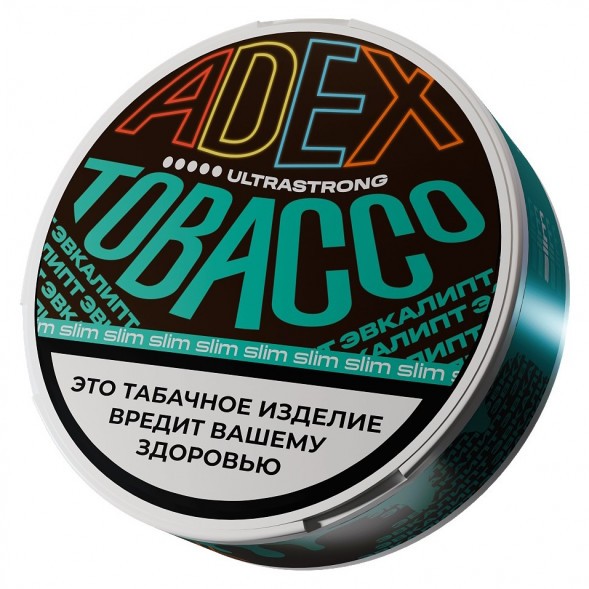 Табак жевательный ADEX ULTRA STRONG SLIM - Эвкалипт купить в Иркутске