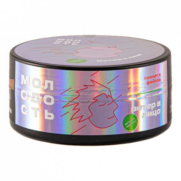 Табак Молодость - Ветер в Лицо (Гранат и Фейхоа, 100 грамм) купить в Иркутске