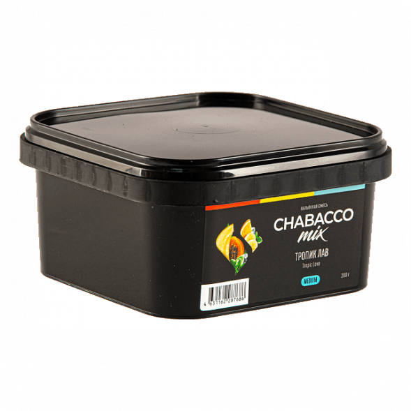 Смесь Chabacco MIX MEDIUM - Tropic Love (Тропик Лав, 200 грамм) купить в Иркутске