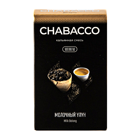 Смесь Chabacco MEDIUM - Milk Oolong (Молочный Улун, 50 грамм) купить в Иркутске