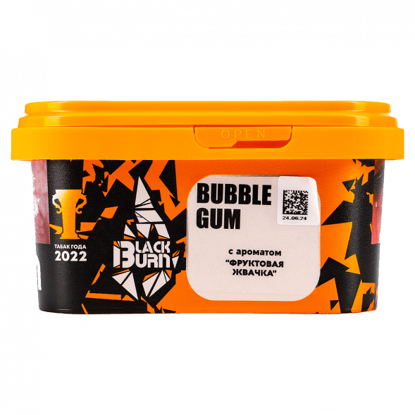 Табак BlackBurn - Bubble Gum (Фруктовая Жвачка, 200 грамм) купить в Иркутске