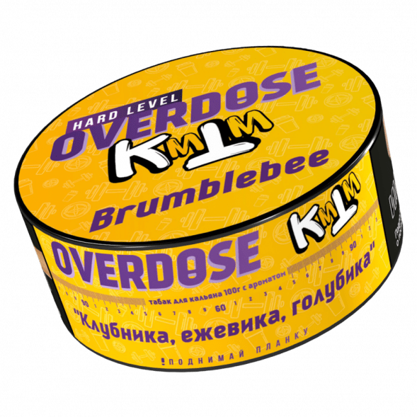 Табак Overdose - Brumblebee (Клубника, Ежевика, Голубика, 100 грамм) купить в Иркутске