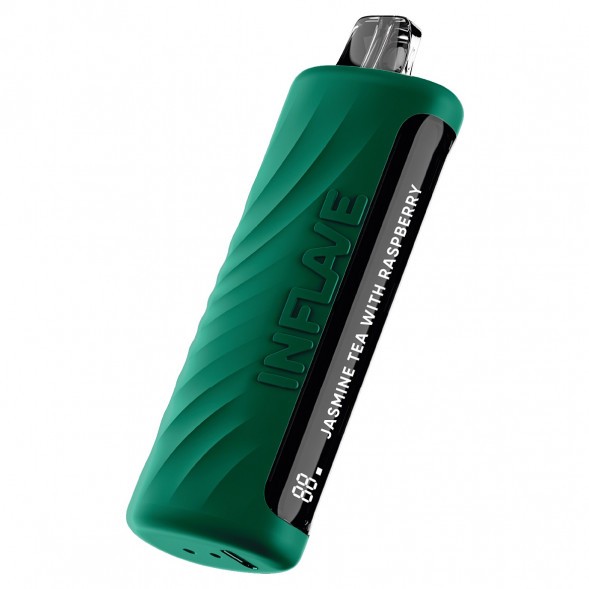 INFLAVE OMEGA - Жасмин Малина (Jasmine Tea with Raspberry, 10000 затяжек) купить в Иркутске