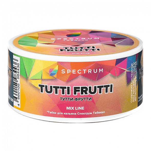 Табак Spectrum Mix Line - Tutti Frutti (Тутти-Фрутти, 25 грамм) купить в Иркутске