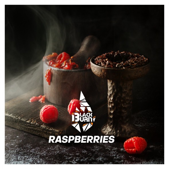 Табак BlackBurn - Raspberries (Малина, 100 грамм) купить в Иркутске