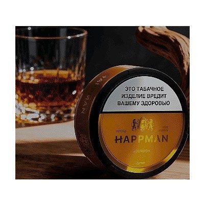 Табак жевательный HAPPMAN - Bourbon 31 (Бурбон) купить в Иркутске