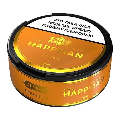 Табак жевательный HAPPMAN - Bourbon 31 (Бурбон) купить в Иркутске