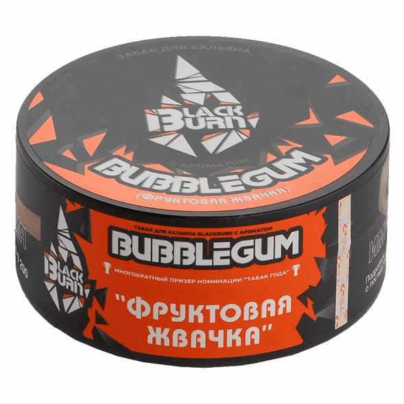 Табак BlackBurn - Bubble Gum (Фруктовая Жвачка, 100 грамм) купить в Иркутске