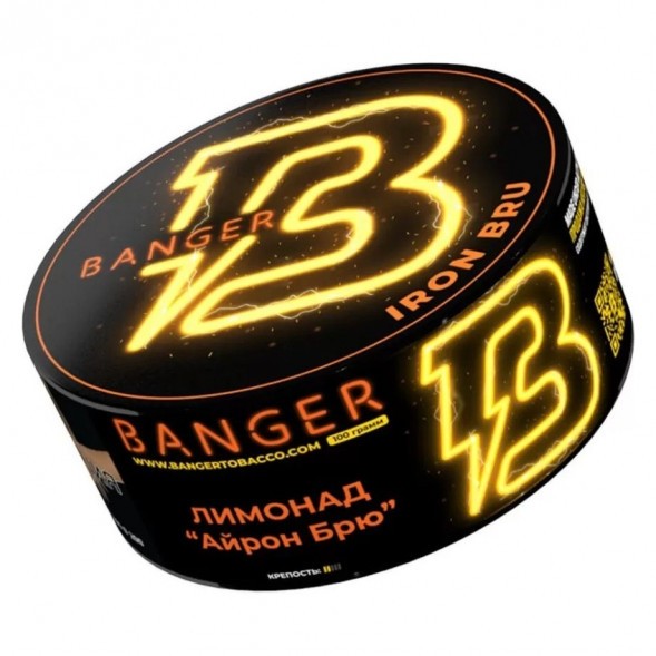 Табак Banger - Iron Bru (Лимонад Айрон Брю, 100 грамм) купить в Иркутске