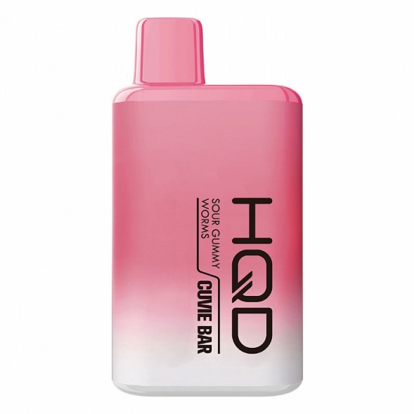 HQD Cuvie BAR - Кислые Мармеладные Червяки (Sour Gummy Worms, 7000 затяжек) купить в Иркутске