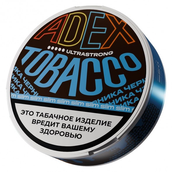 Табак жевательный ADEX ULTRA STRONG SLIM - Черника купить в Иркутске