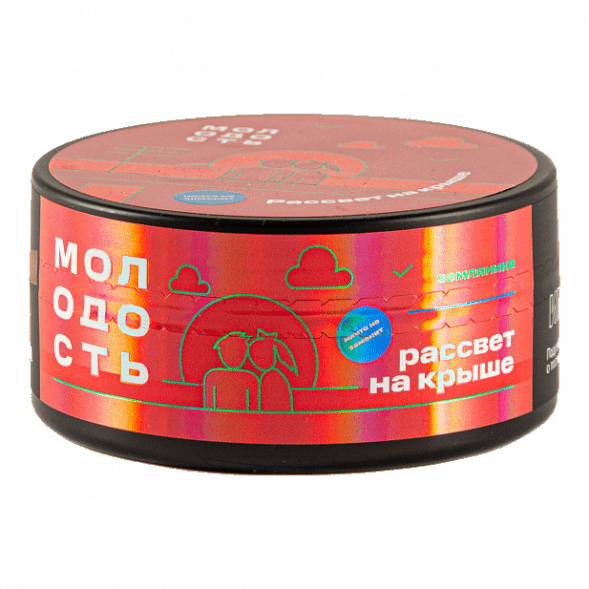 Табак Молодость - Рассвет на Крыше (Земляника, 200 грамм) купить в Иркутске