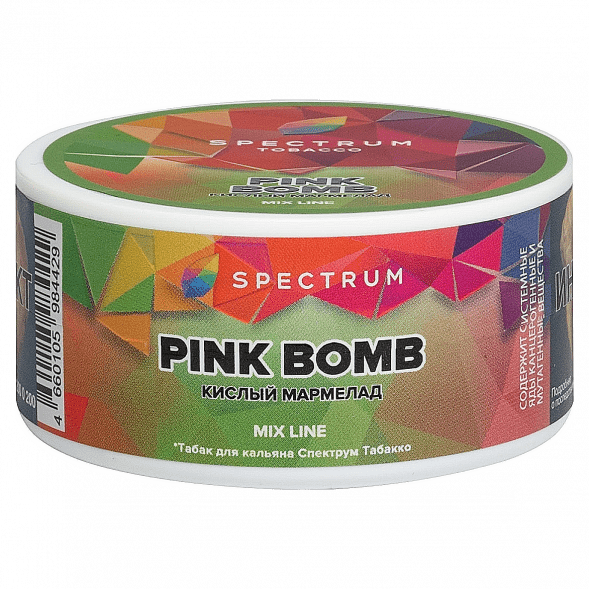 Табак Spectrum Mix Line - Pink Bomb (Кислый Мармелад, 25 грамм) купить в Иркутске