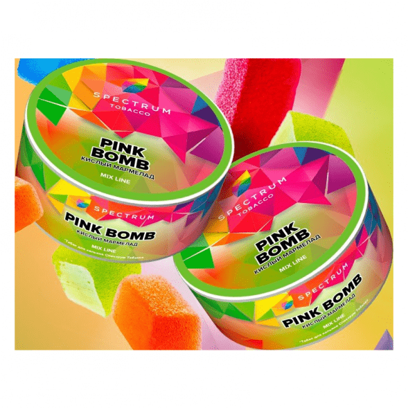 Табак Spectrum Mix Line - Pink Bomb (Кислый Мармелад, 25 грамм) купить в Иркутске